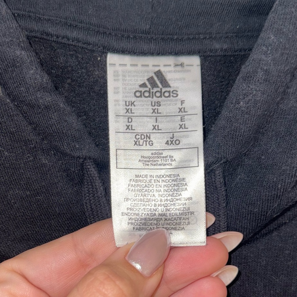 Adidas Black Hoodie - Picture 6 of 7
